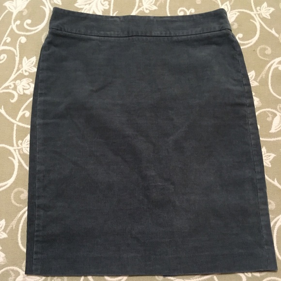 Jcrew Corduroy Pencil Skirt - Picture 2 of 4